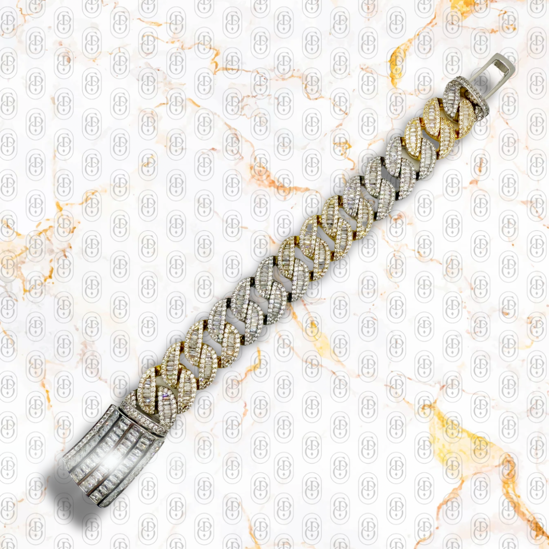 Imperiale Baguette - BRAZALETE BICOLOR