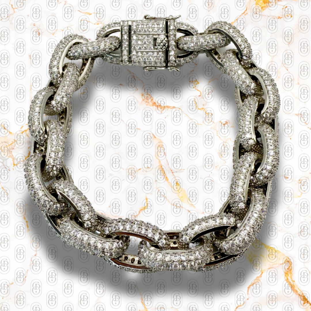 The Catena Reale - Brazalete Silver