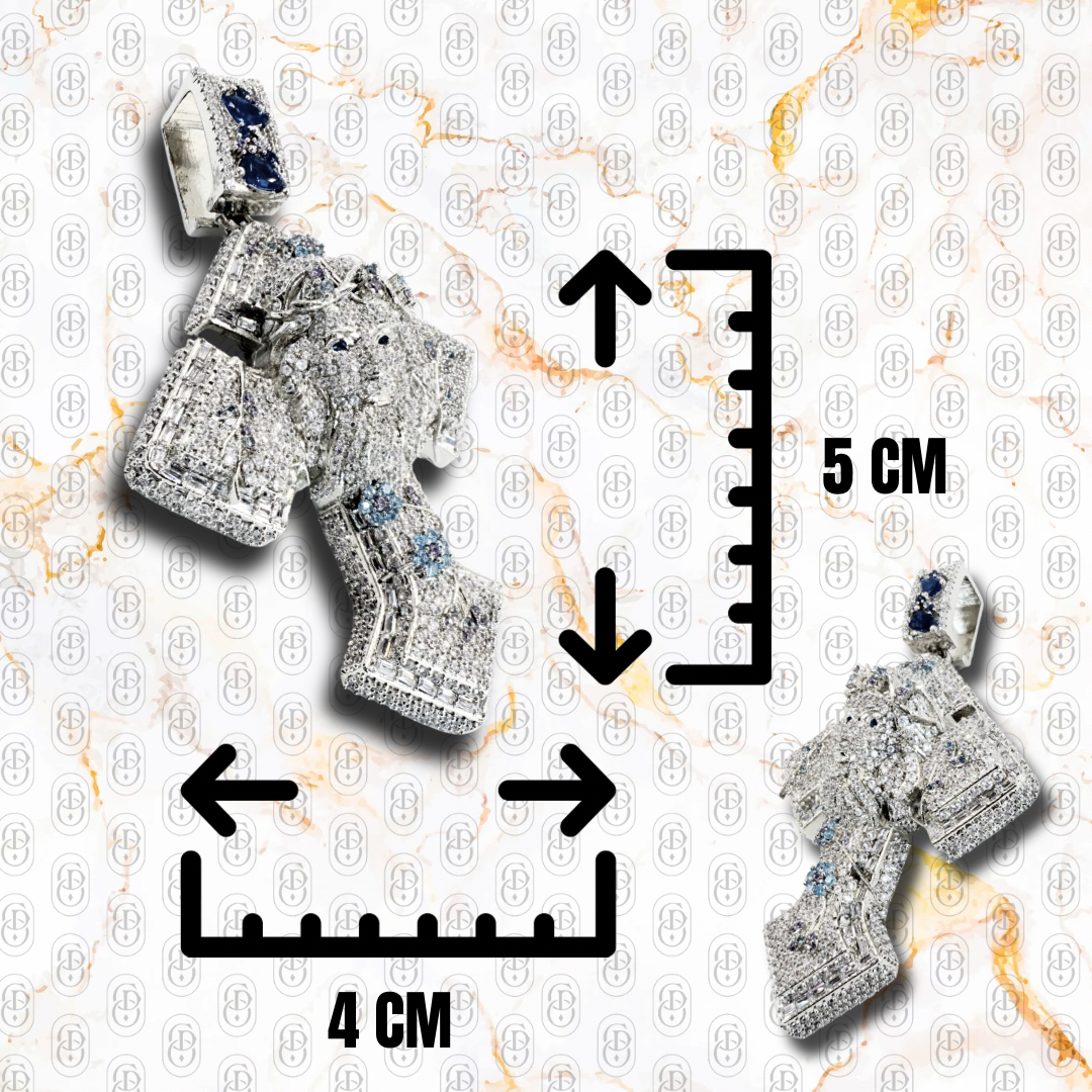 Cristo Integrato - COLGANTE SILVER