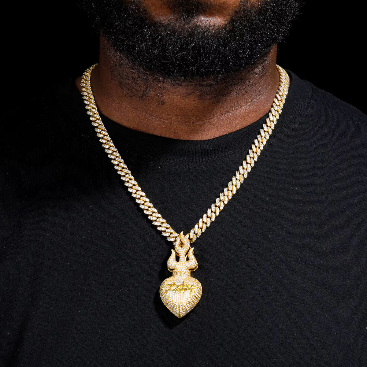 Sacro Cuore Imperiale — COLGANTE (Fabricación bajo pedido)