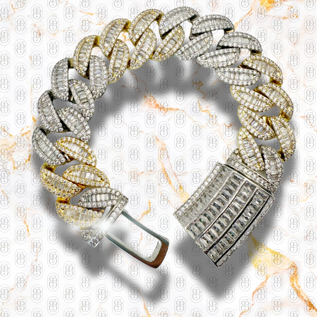 Imperiale Baguette - BRAZALETE BICOLOR