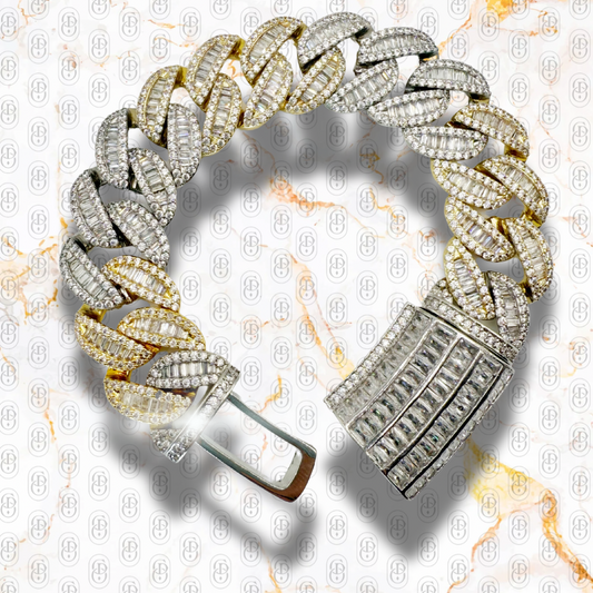 Imperiale Baguette - BRAZALETE BICOLOR