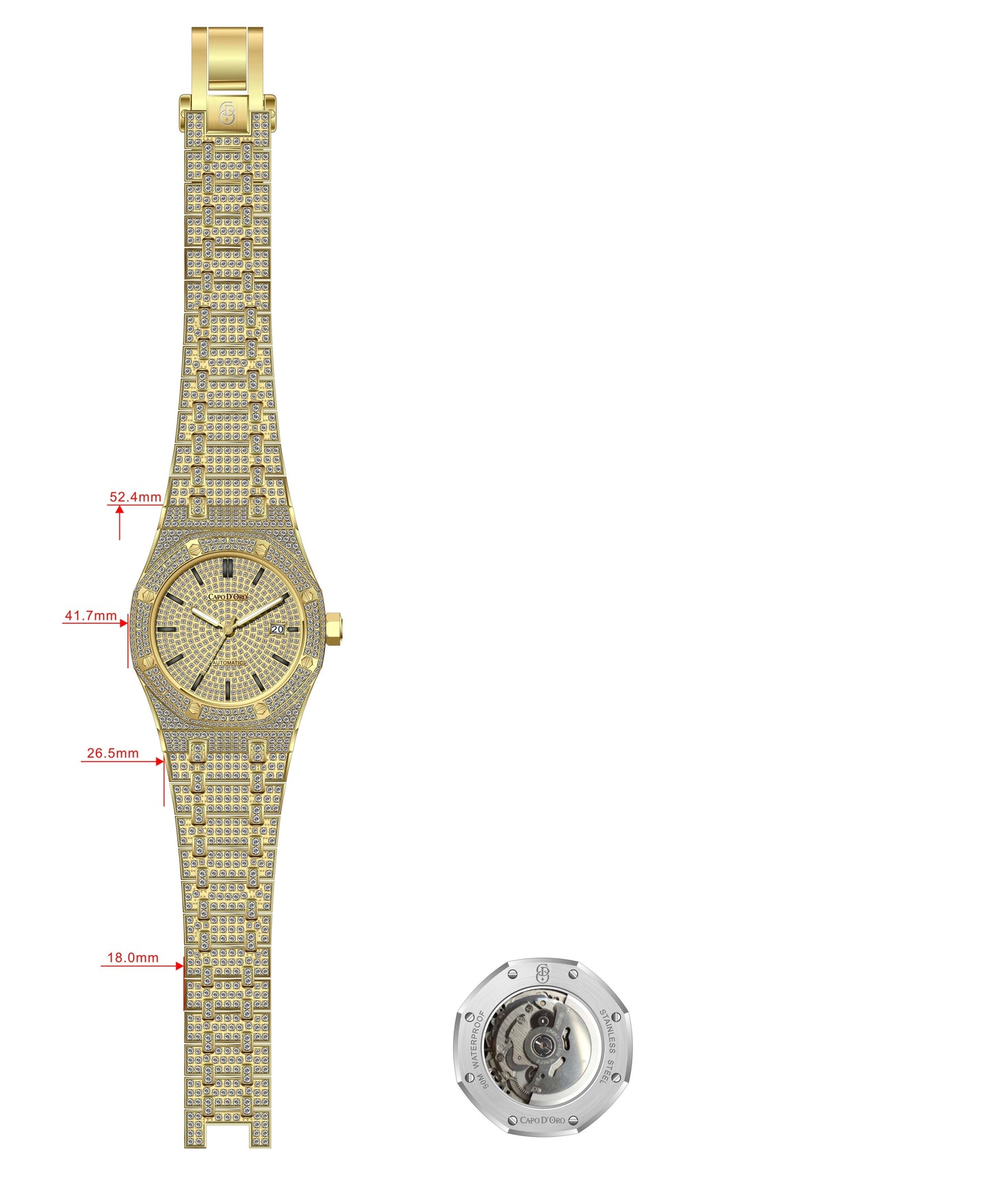 Reloj Monarch Automatic - (Moisanitas Certificadas)
