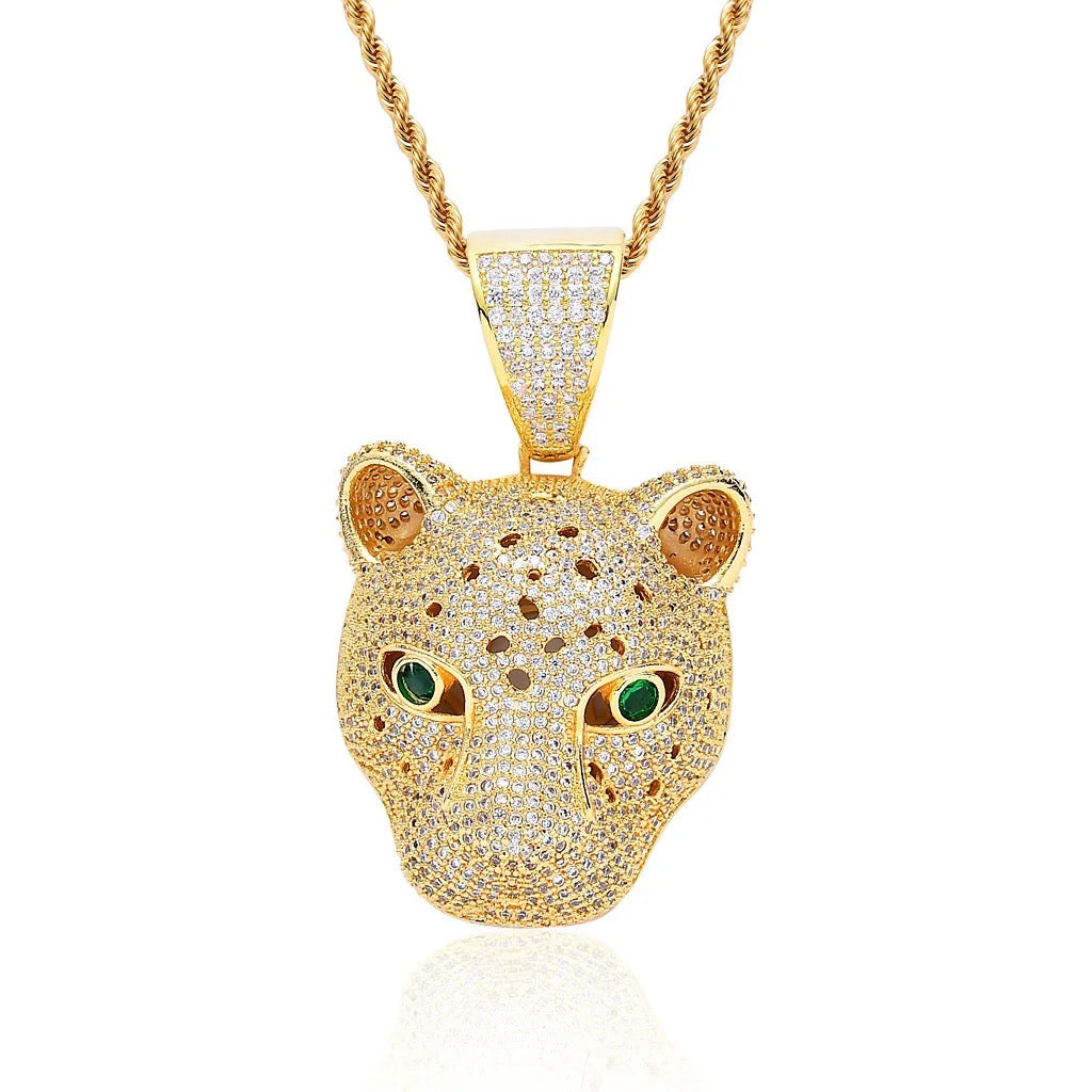 Imperial Leopard - GOLD PENDANT
