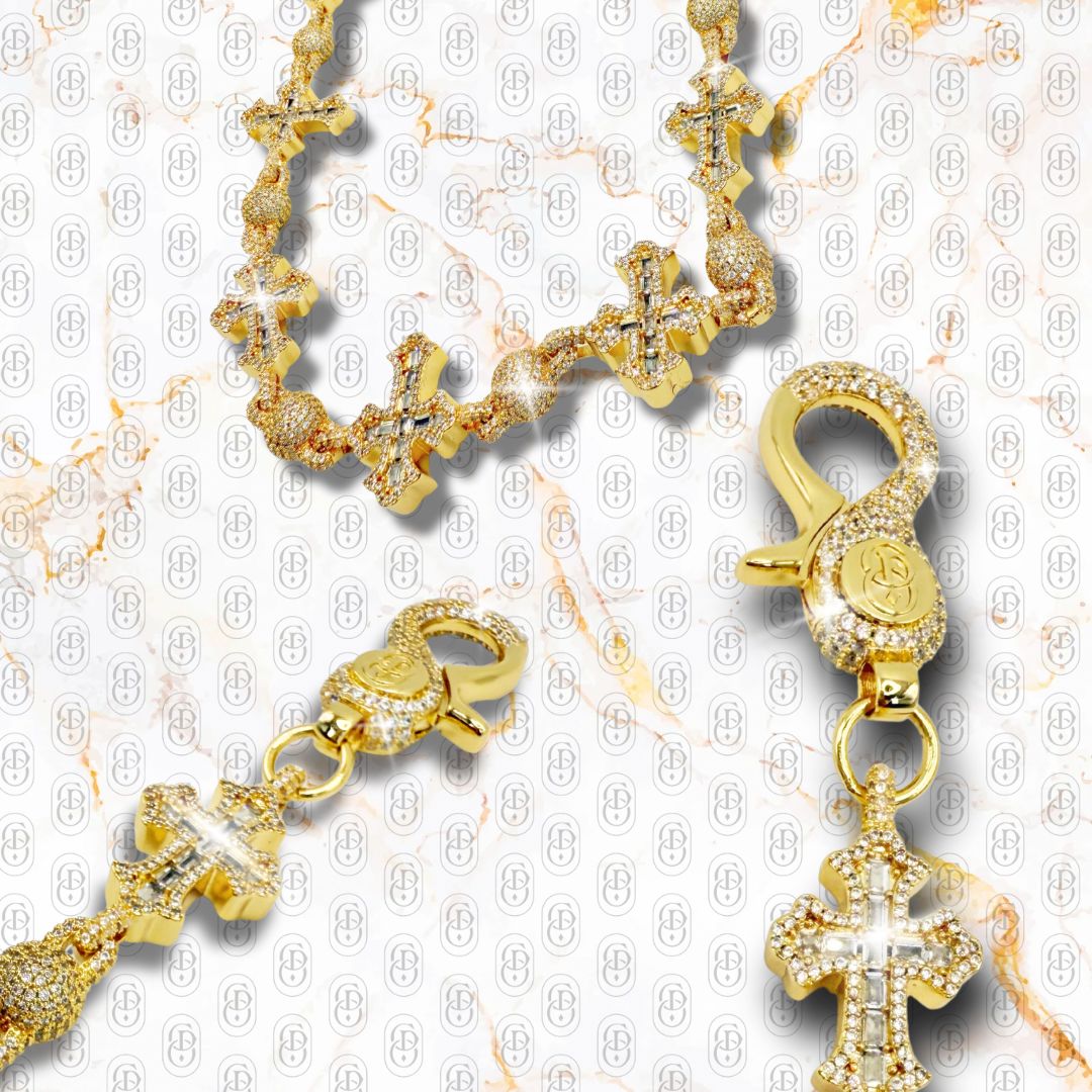 Capo Lux Cross - PANTS CHAIN GOLD