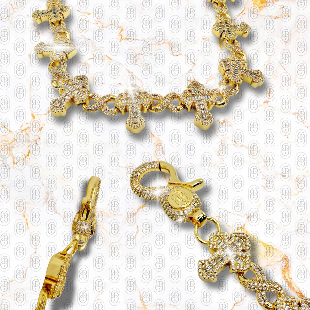 Croce Divina - PANTS CHAIN GOLD