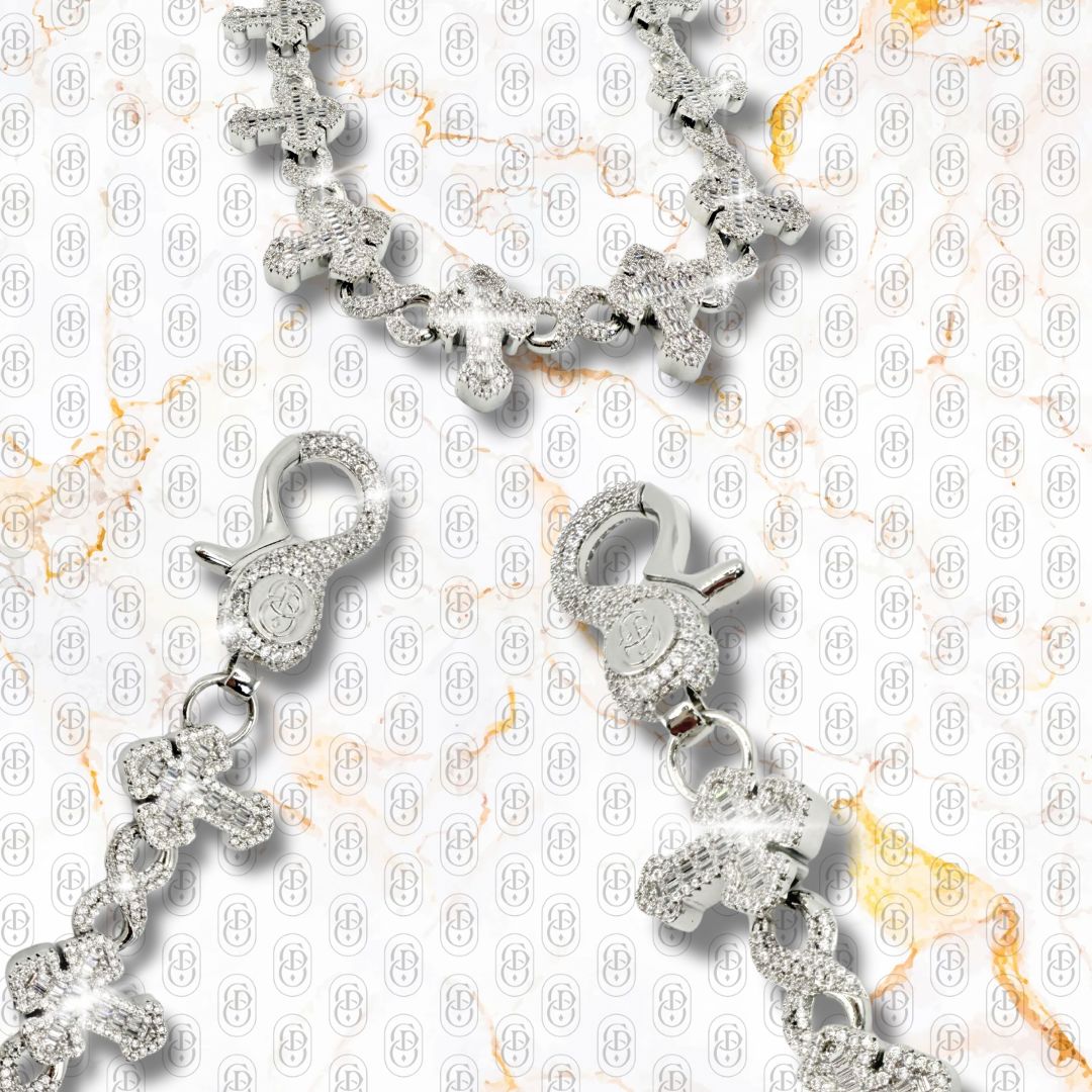Croce Divina - PANTS CHAIN SILVER