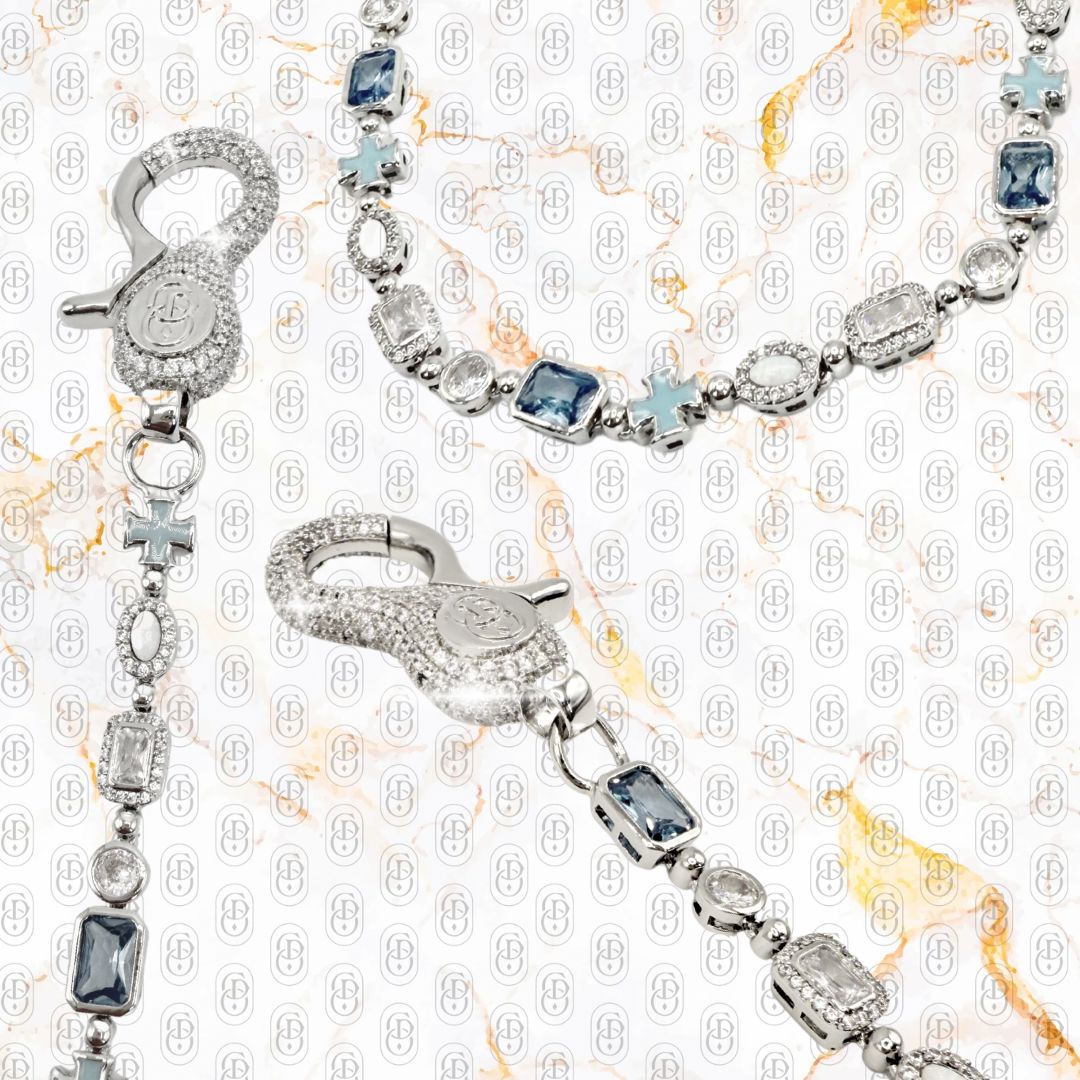 Azurra Reale - PANTS CHAIN SILVER