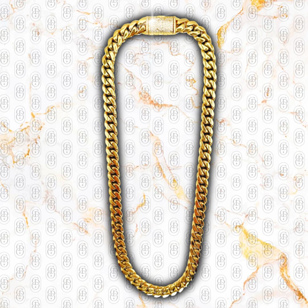 Cuban Premium Gold - CADENA GOLD 10mm