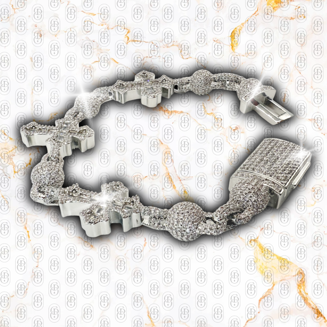 Capo Lux Cross - BRAZALETE SILVER