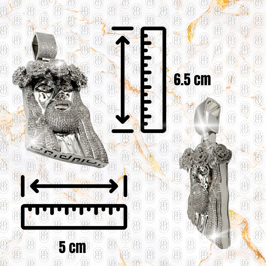Cristo Supremo - COLGANTE SILVER