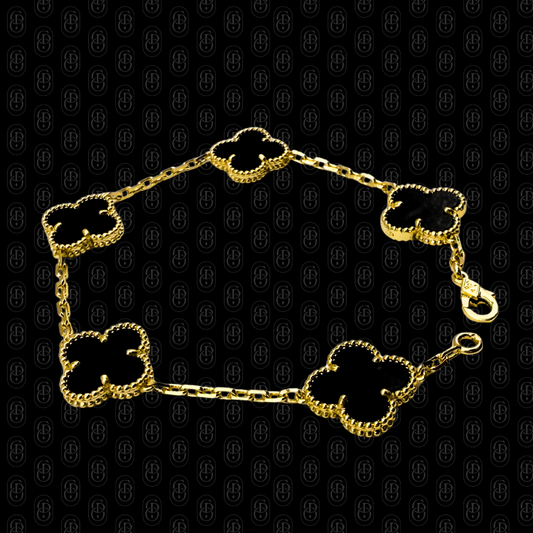 Capo Fortuna (Nero Élite) - BRAZALETE GOLD