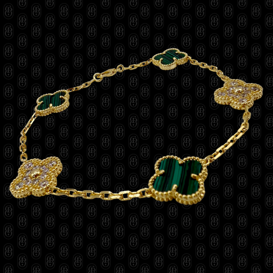Capo Fortuna (Verde Imperiale) - BRAZALETE GOLD