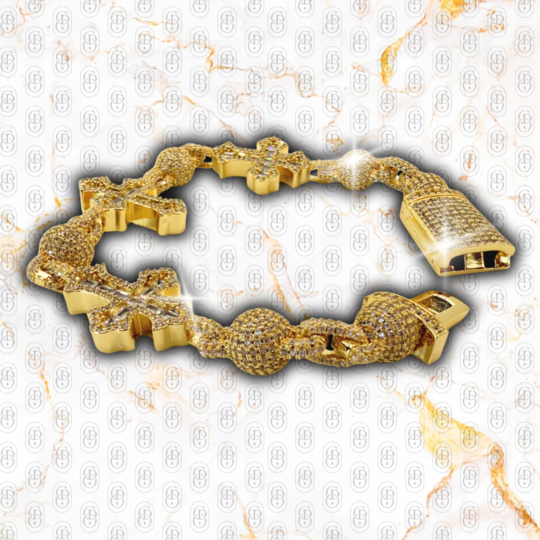 Capo Lux Cross - BRAZALETE GOLD