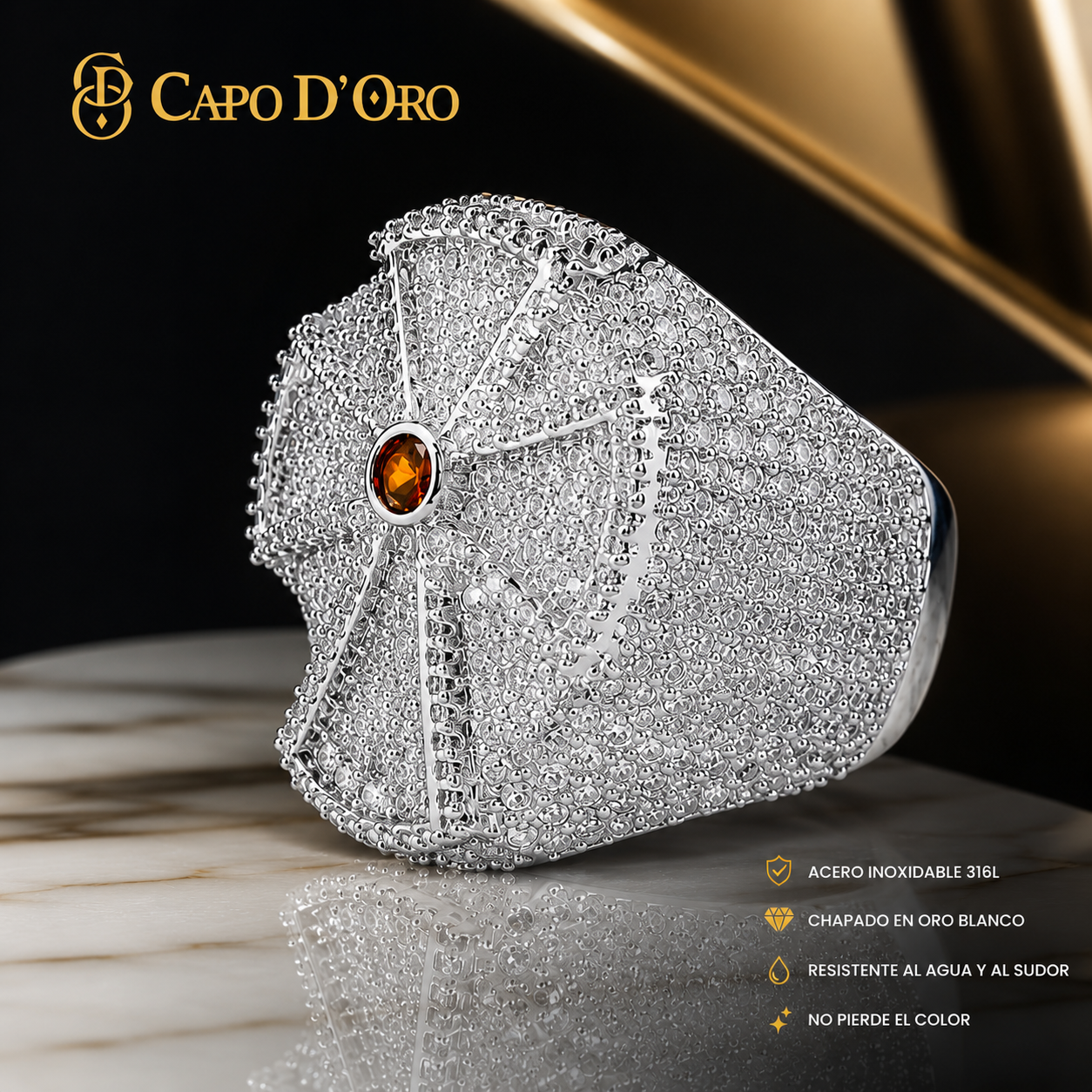 Solaris Royale - ANILLO SILVER