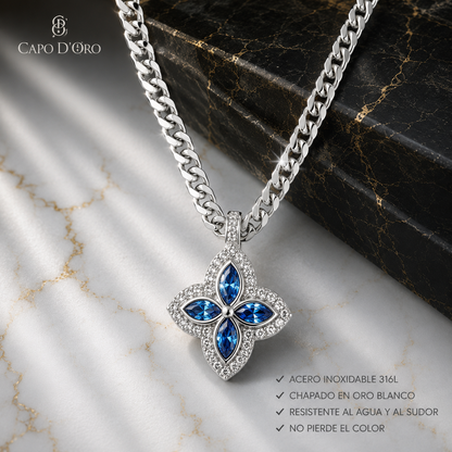 Lucky Fiore - COLGANTE SILVER