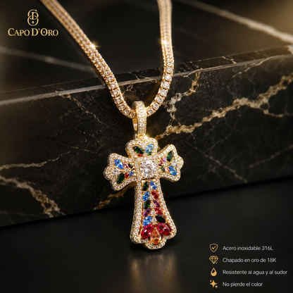 Croce Prisma - COLGANTE GOLD