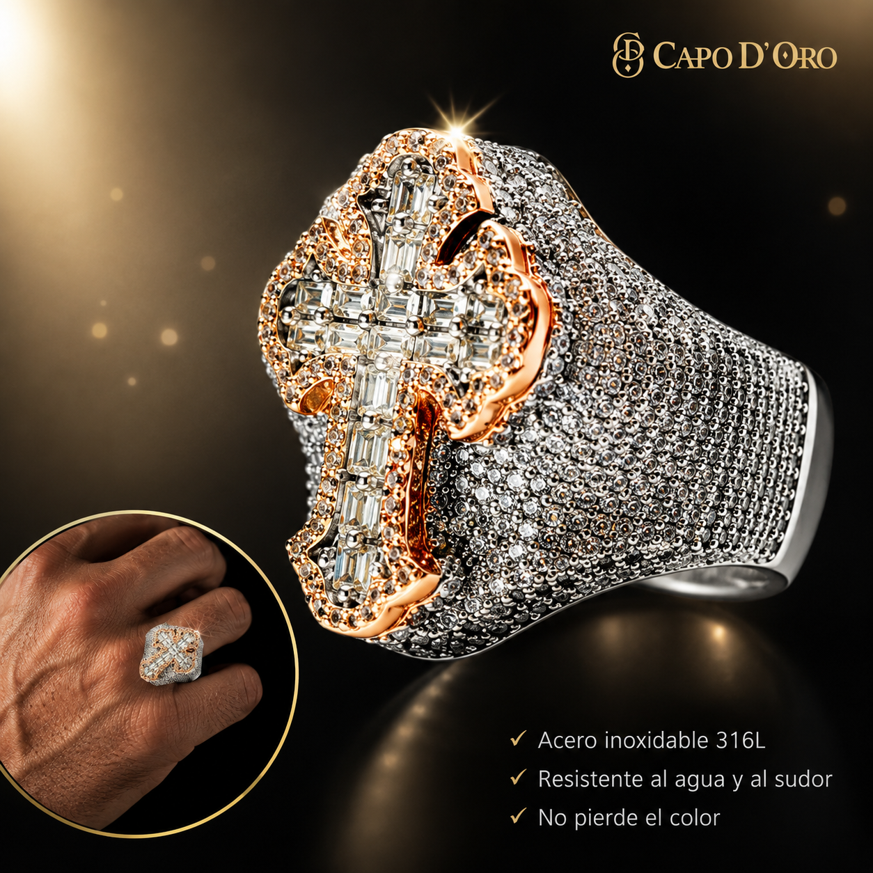 Cross Sovereign - ANILLO BITONO