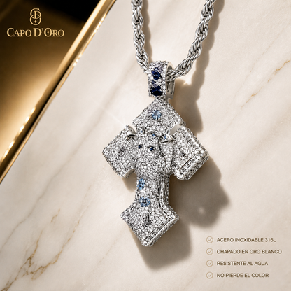 Cristo Integrato - COLGANTE SILVER