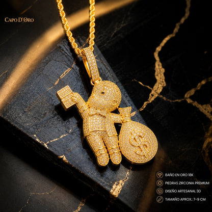 Mr Gold Monopoly 2.0 - COLGANTE GOLD
