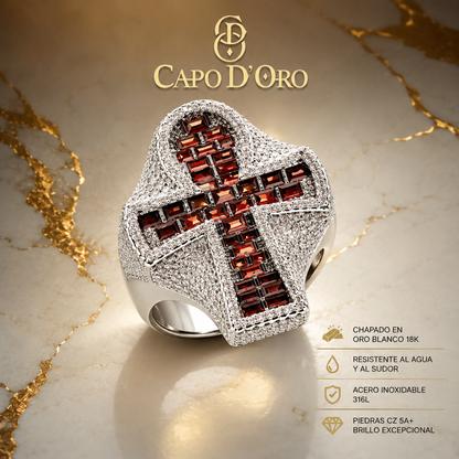 Ankh Imperial Red - ANILLO SILVER