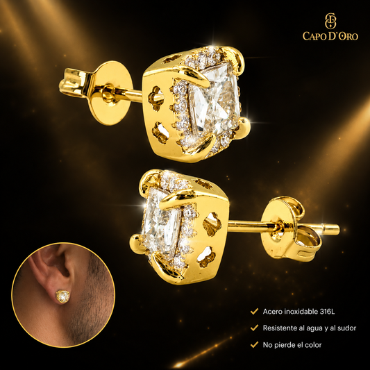 Imperium Square - PENDIENTES GOLD