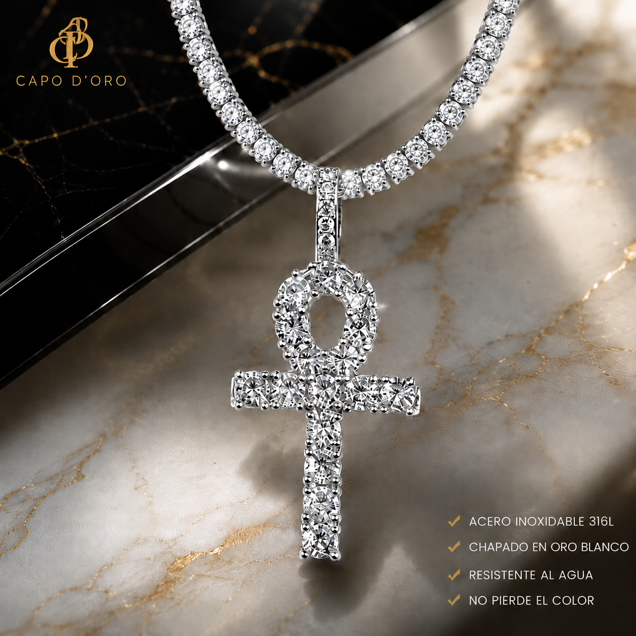 Ankh Élite - COLGANTE SILVER