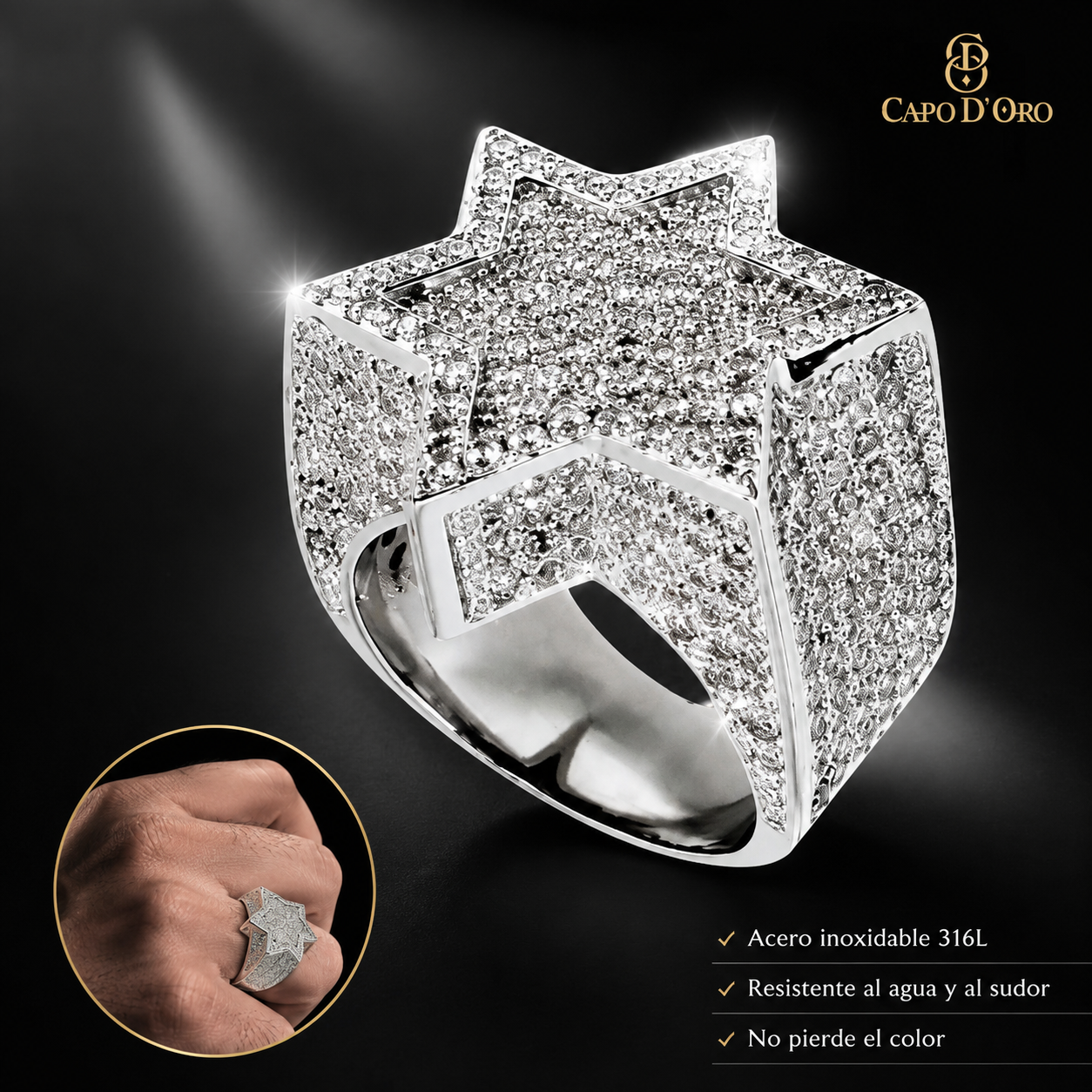 Stella Imperiale - ANILLO SILVER