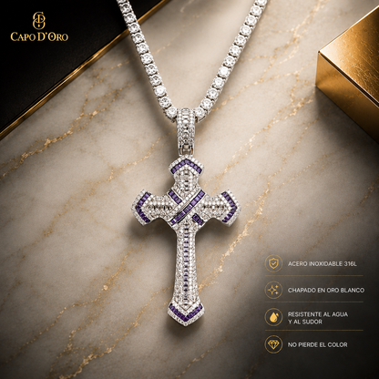 Saphire Sovereign - COLGANTE SILVER