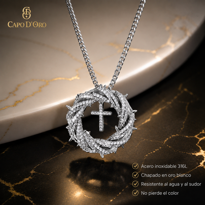 Corona Divina Plata - COLGANTE SILVER