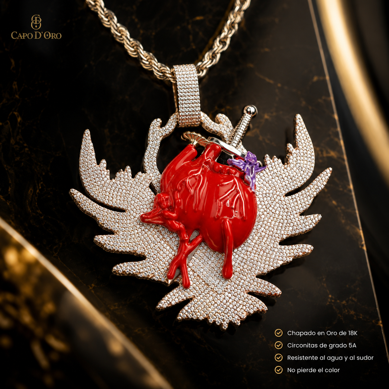 Capo Heart Tribute – COLGANTE Edición Limitada