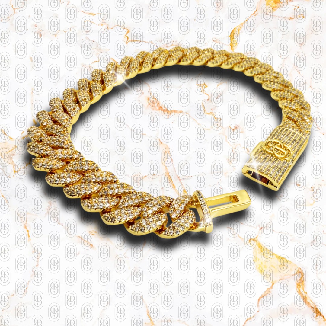 Oro Capital - BRAZALETE GOLD 10 mm