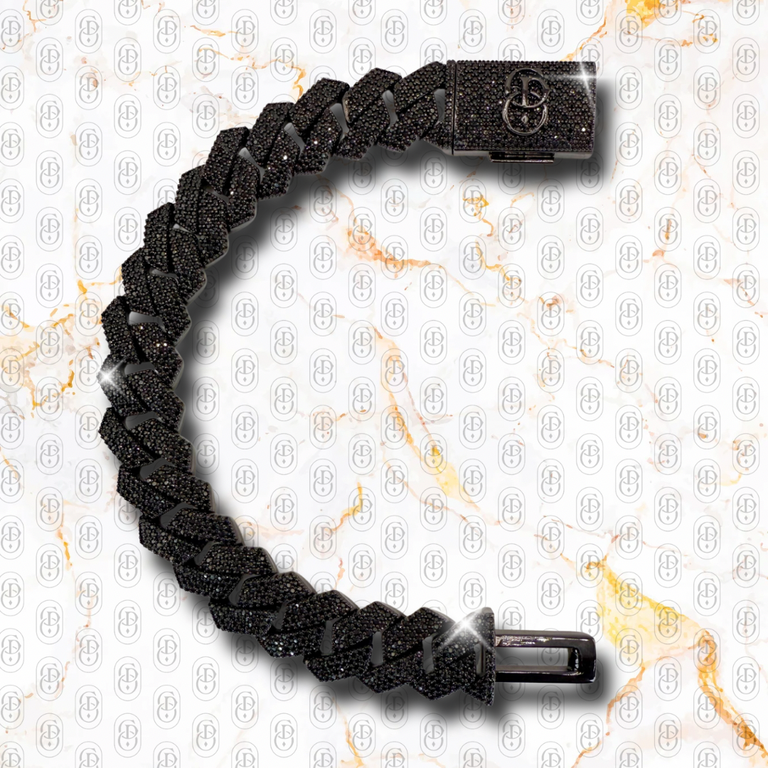 Miami Cuban Link - BRAZALETE BLACK GOLD 15mm