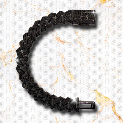 Miami Cuban Link - BRAZALETE BLACK GOLD 15mm