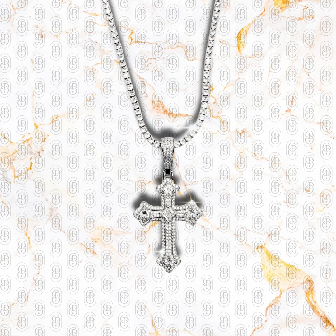 Cruz Celestiale  - COLGANTE SILVER