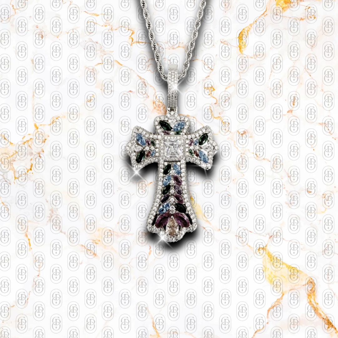 Croce Prisma - COLGANTE SILVER