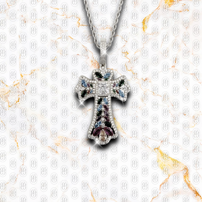 Croce Prisma - COLGANTE SILVER