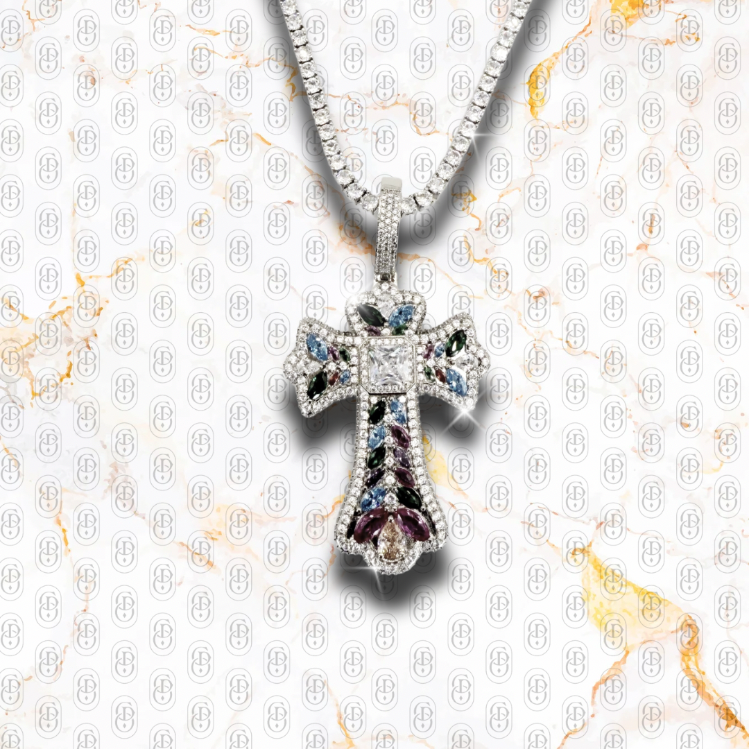 Croce Prisma - COLGANTE SILVER