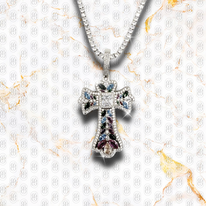 Croce Prisma - COLGANTE SILVER