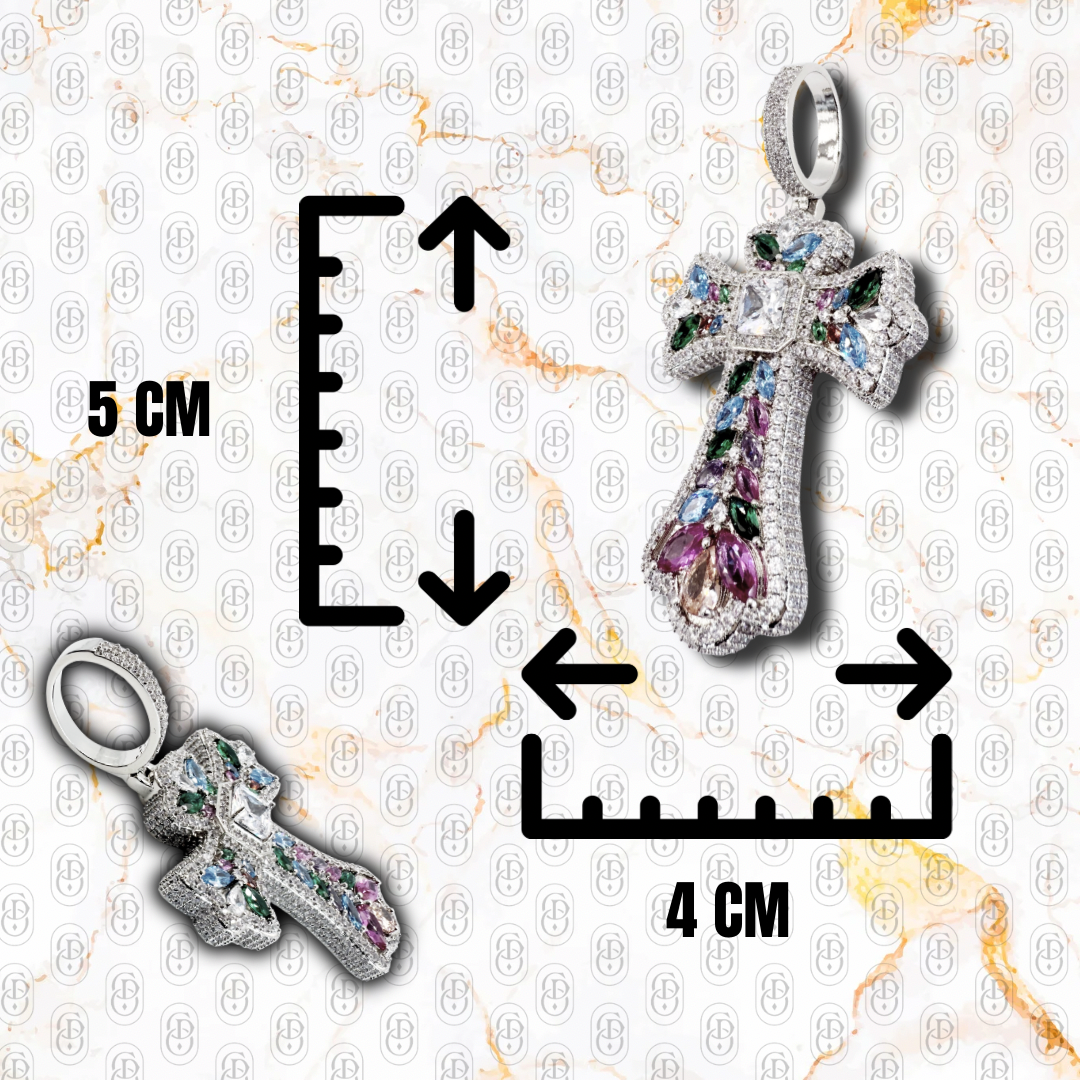 Croce Prisma - COLGANTE SILVER