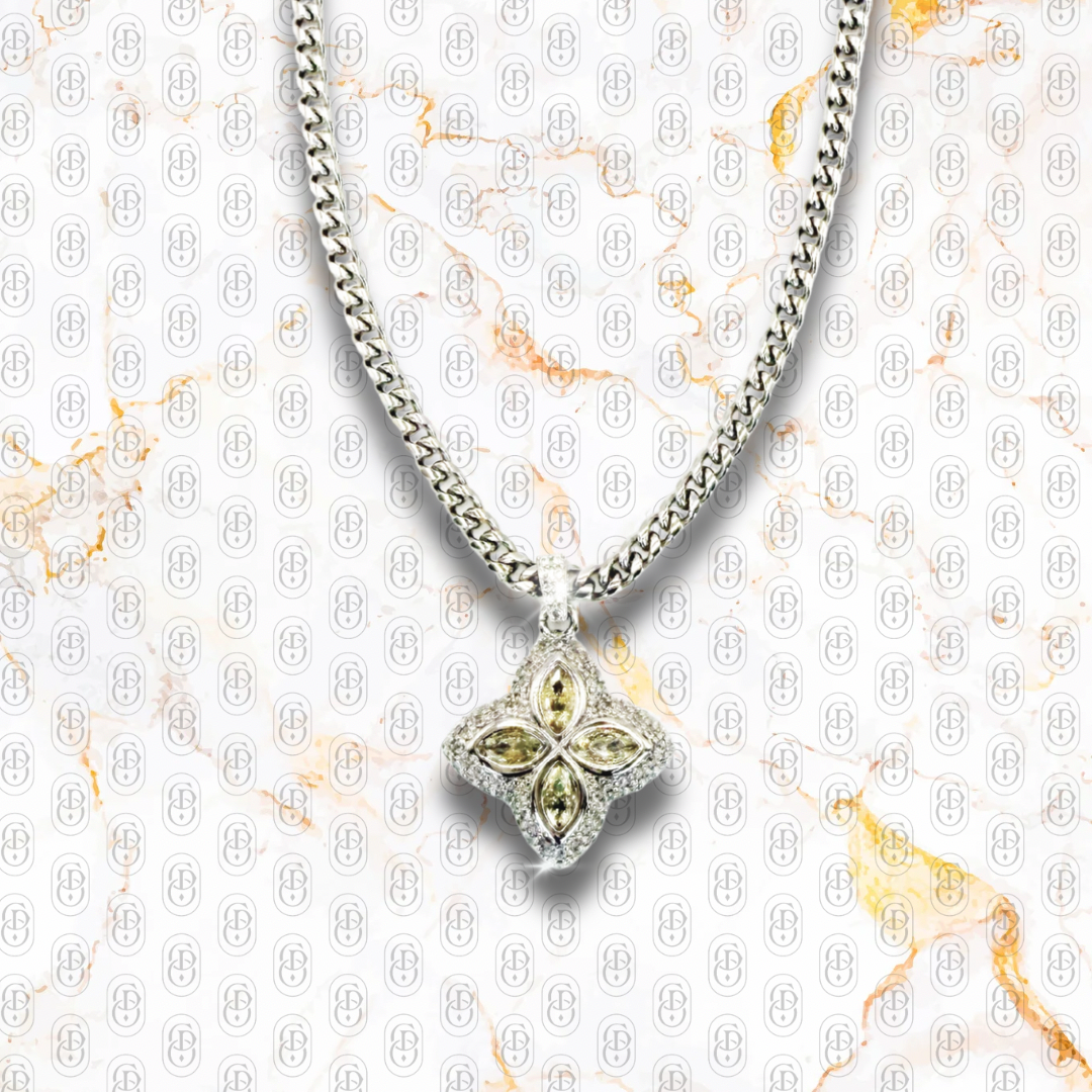 Lucky Fiore - COLGANTE SILVER