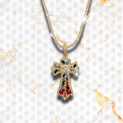 Croce Prisma - COLGANTE GOLD