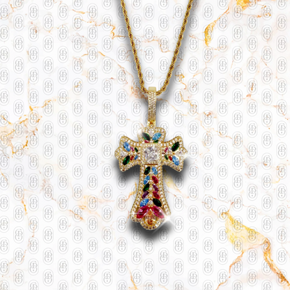 Croce Prisma - COLGANTE GOLD