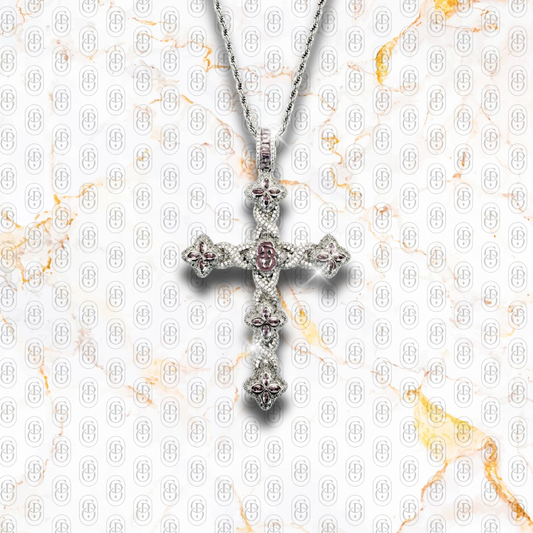 Croce Benedetta - COLGANTE SILVER GREEN