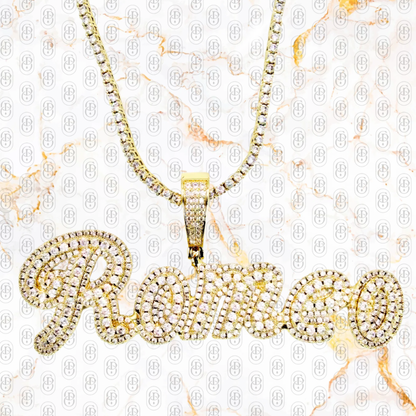 Colgante Script Royale Personalizado