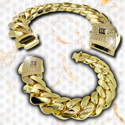 Royal Cuban Link - BRAZALETE GOLD 18mm