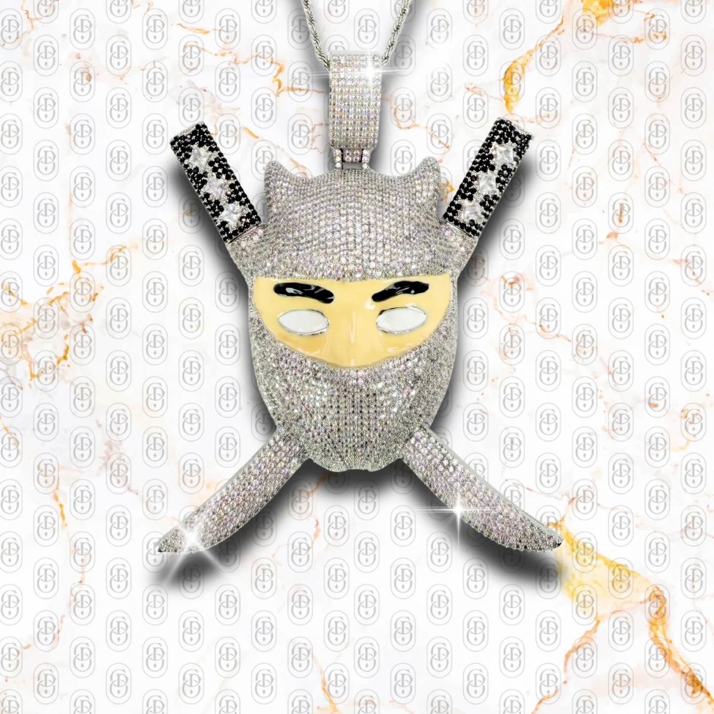 Diamond Ninja - COLGANTE SILVER