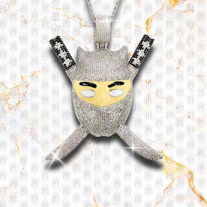 Diamond Ninja - COLGANTE SILVER