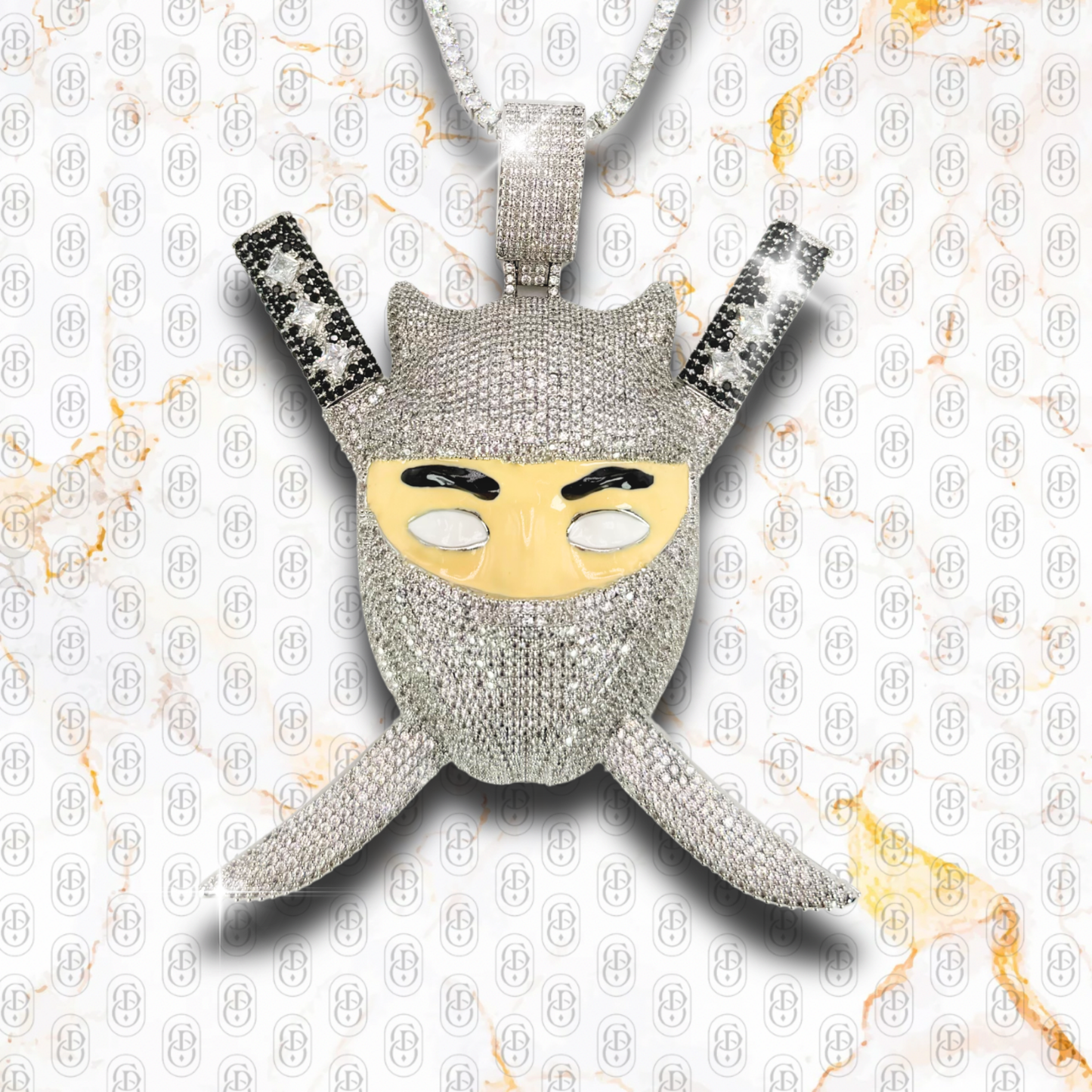 Diamond Ninja - COLGANTE SILVER