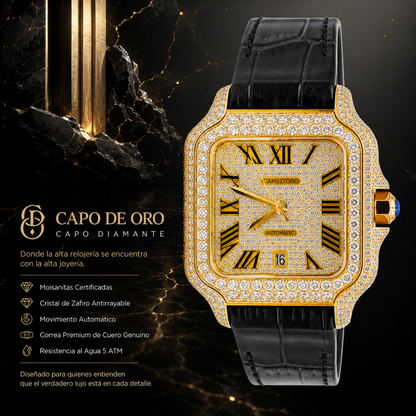 Capo Diamante - Golden Majesty (Moisanitas Certificadas)
